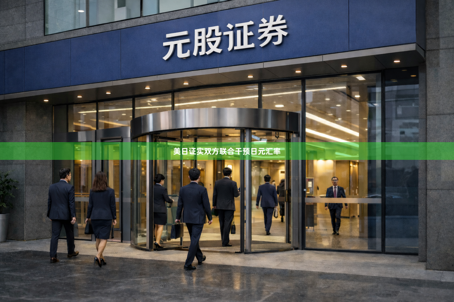 美日证实双方联合干预日元汇率